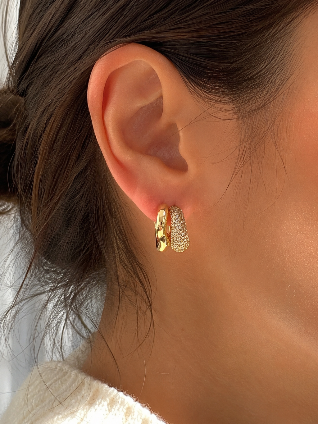 Lunaria Luxe 14K Gold Plated