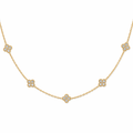 Royal Queen Necklace 14K vergoldet
