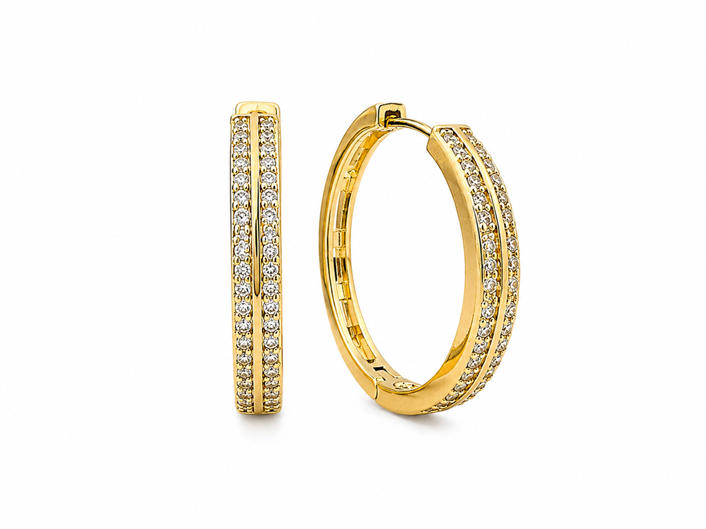 Luna Luxe Ohrringe 18K vergoldet