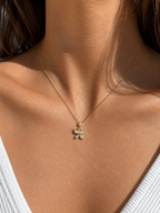 Butterfly Luxe Necklace 14K vergoldet