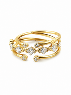 Élise Wrap Ring 14K vergoldet