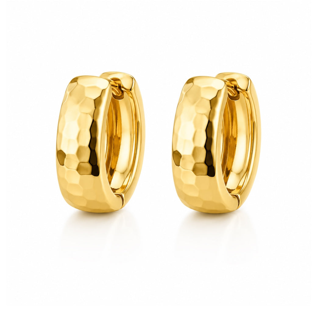 Luna Bold Ohrring 18K vergoldet