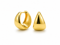 Aura Hoop Ohrringe 18K vergoldet