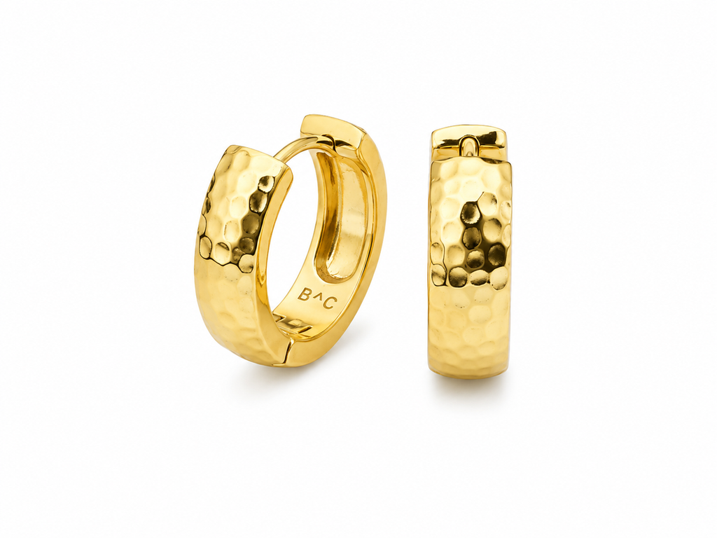 Luna Bold Ohrring 18K vergoldet