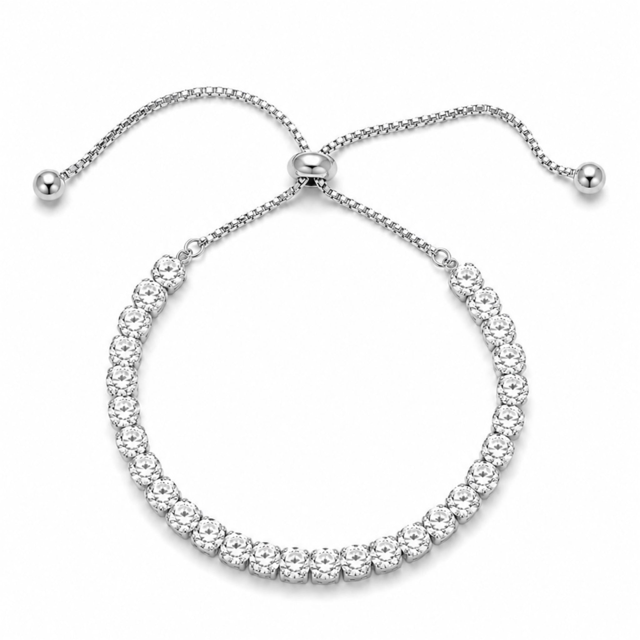 Eclat Tennis Armband 18K Vergoldet