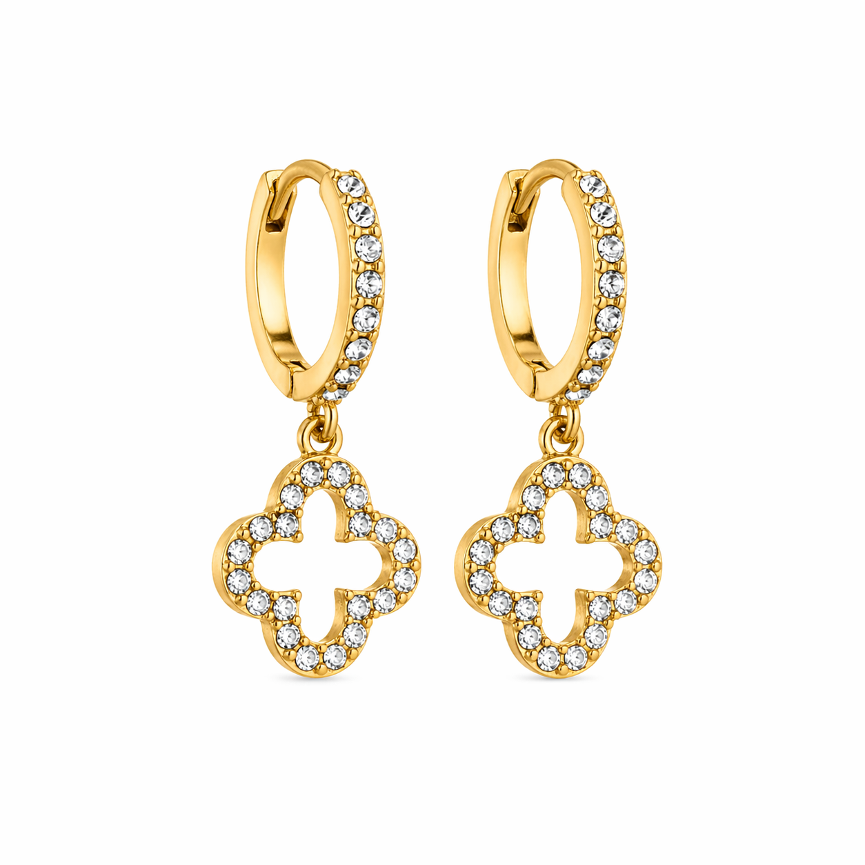 Lucky Clover 14K vergoldet