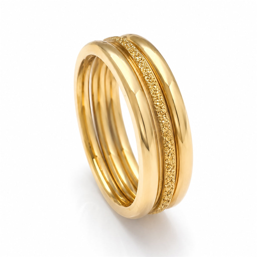 Solera Luxe Ring 18K vergoldet