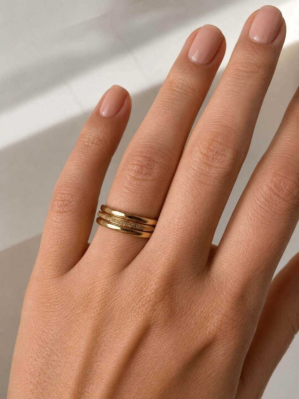 Solera Luxe Ring 18K vergoldet