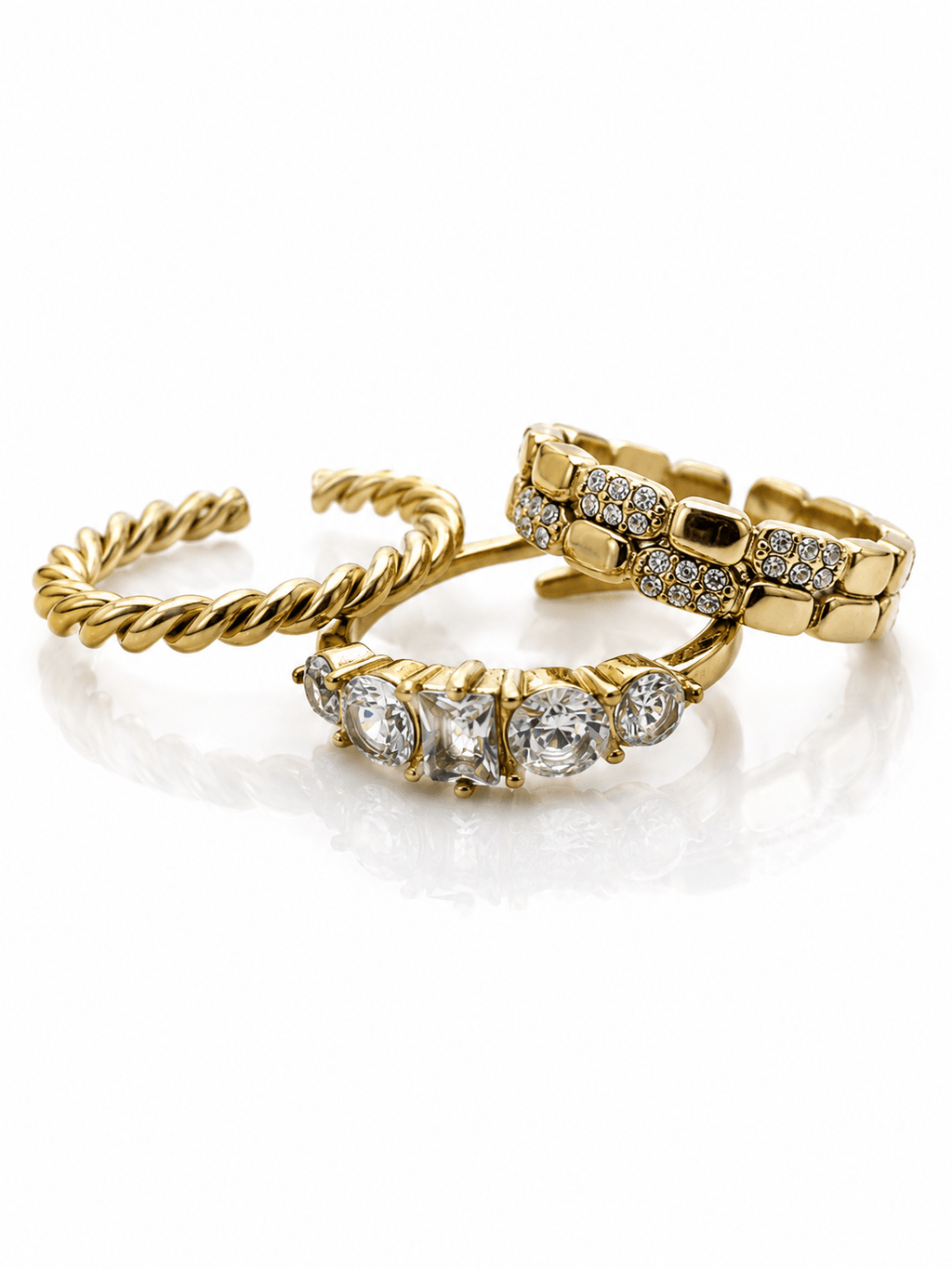 Royal Luxe Ring 14K vergoldet