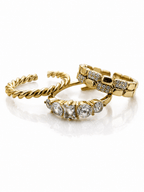 Royal Luxe Ring 14K vergoldet