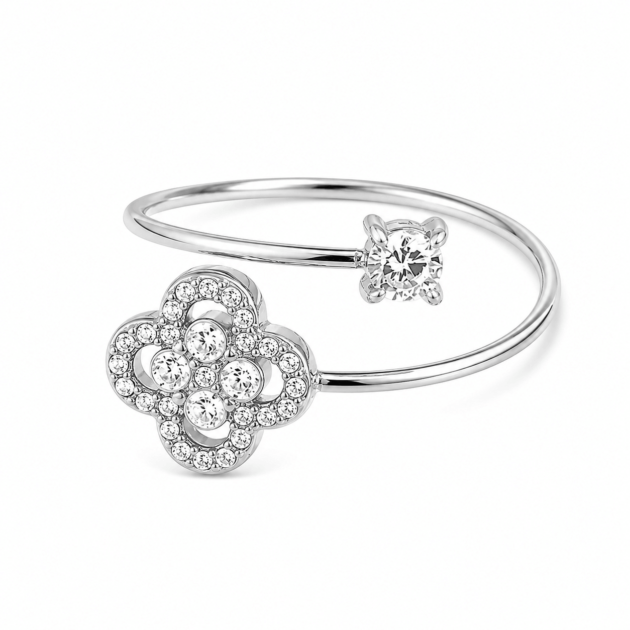 Lucky Leaf Luxe Ring 14K vergoldet