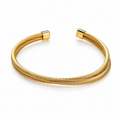 Twisted Luxe 14K vergoldet