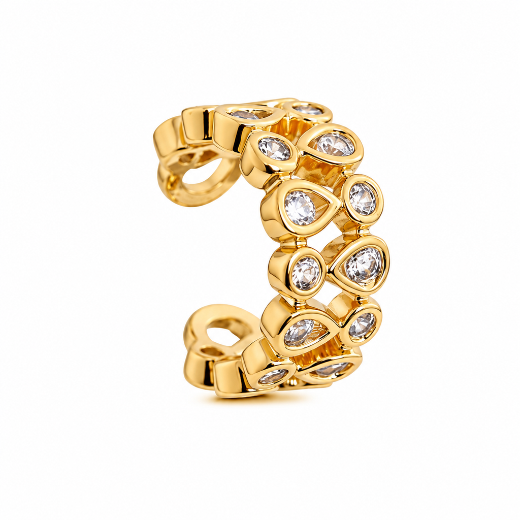 Éclat Ear Cuff 14K vergoldet
