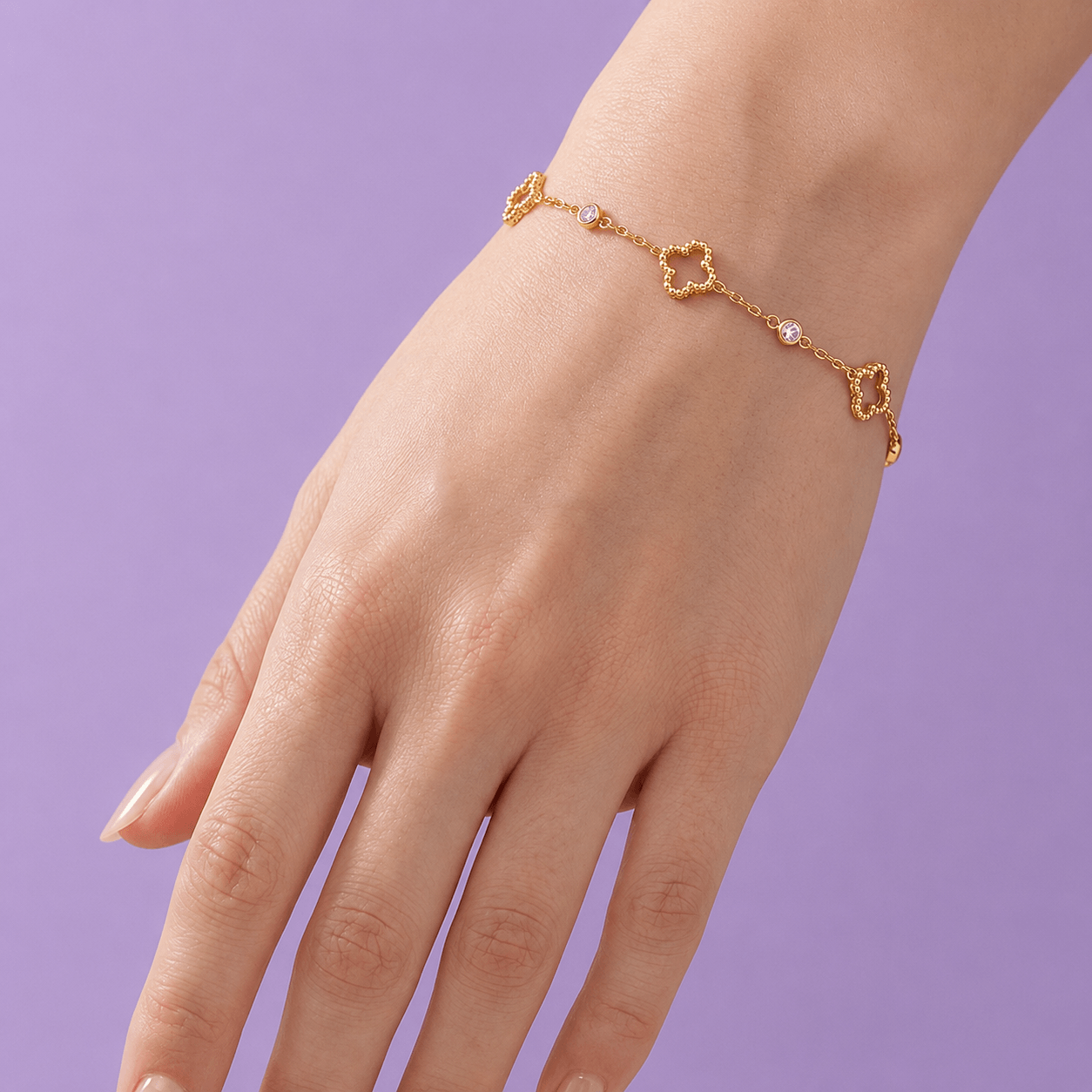 Lucky Essence Armband 14K Vergoldet