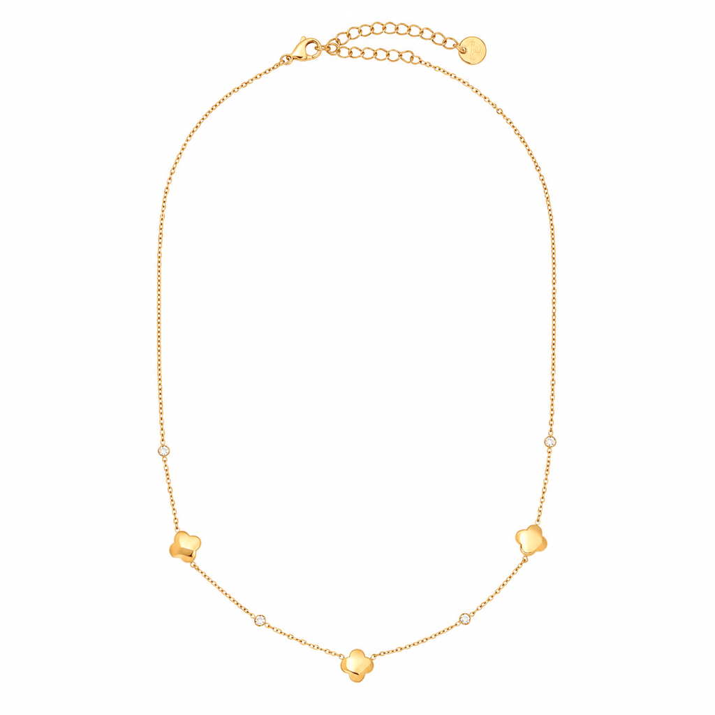 Trinity Glow Kette 14K