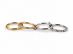 Pave Infinitty Ring 14K vergoldet