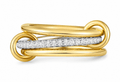 Infinity Glow ring 14K vergoldet