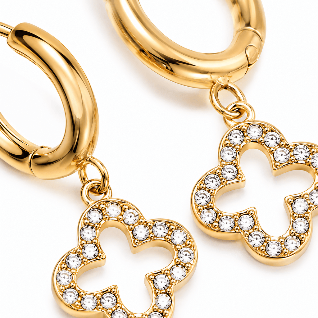 Lucky Clover Luxe 14K vergoldet
