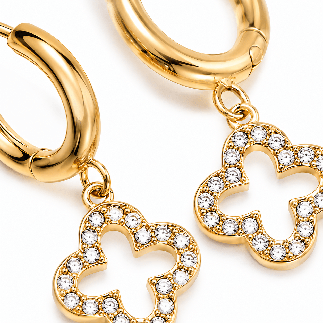 Lucky Clover Luxe 14K vergoldet