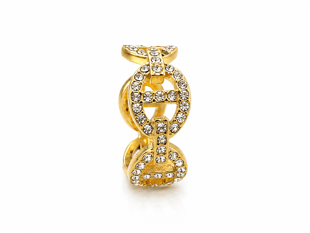 Pave Luxe Ring 14K vergoldet