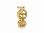 Pave Luxe Ring 14K vergoldet