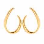 Lunessa Hoops 14K vergoldet