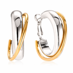 Golden Eclipse Earrings 14K vergoldet