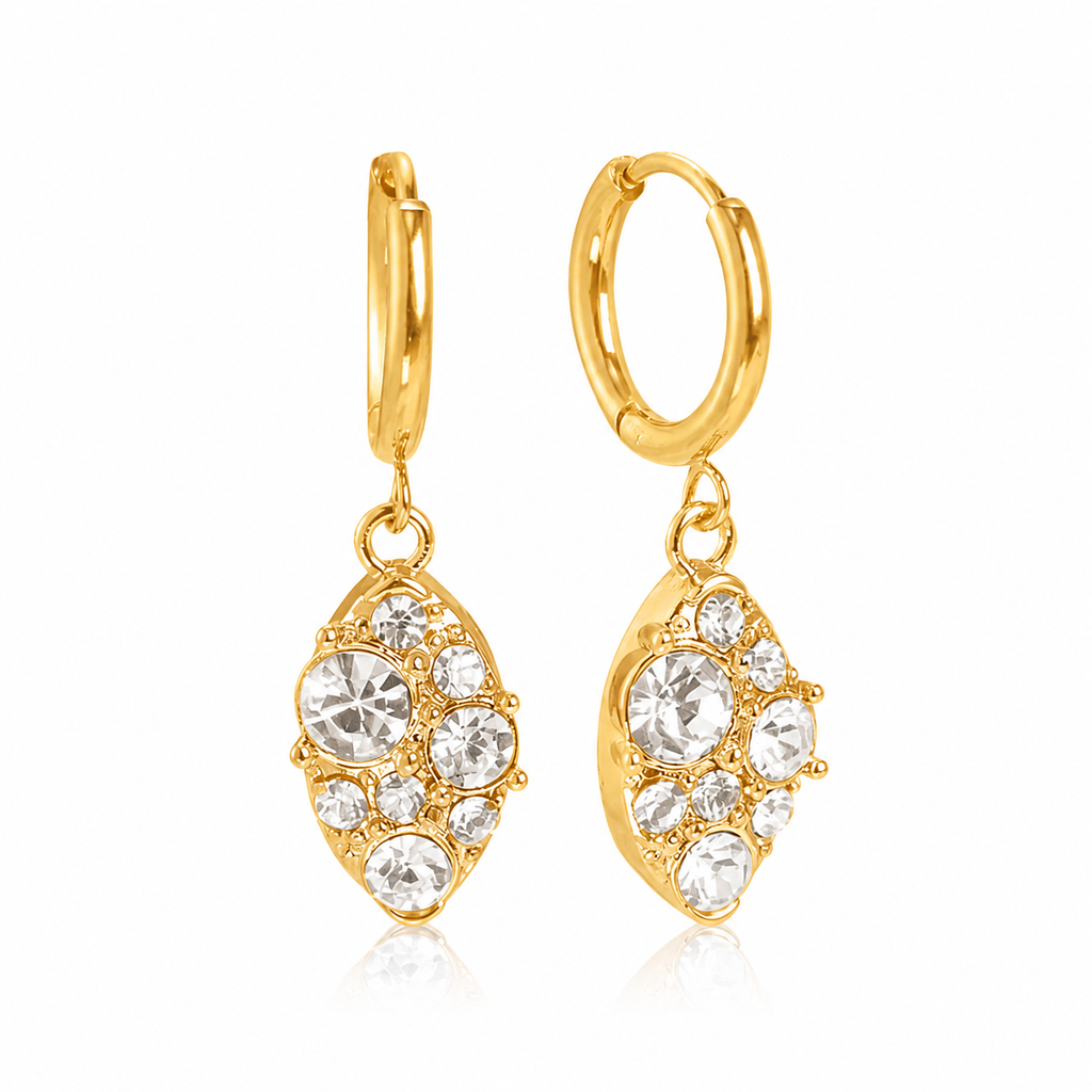 Noéva Spark Hoops 14K vergoldet