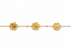 Golden Lucky Leaf Luxe Armband