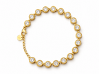 Crystal Luxe Armband 14K vergoldet