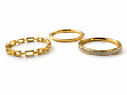 Luxe Chain Ring 14K vergoldet