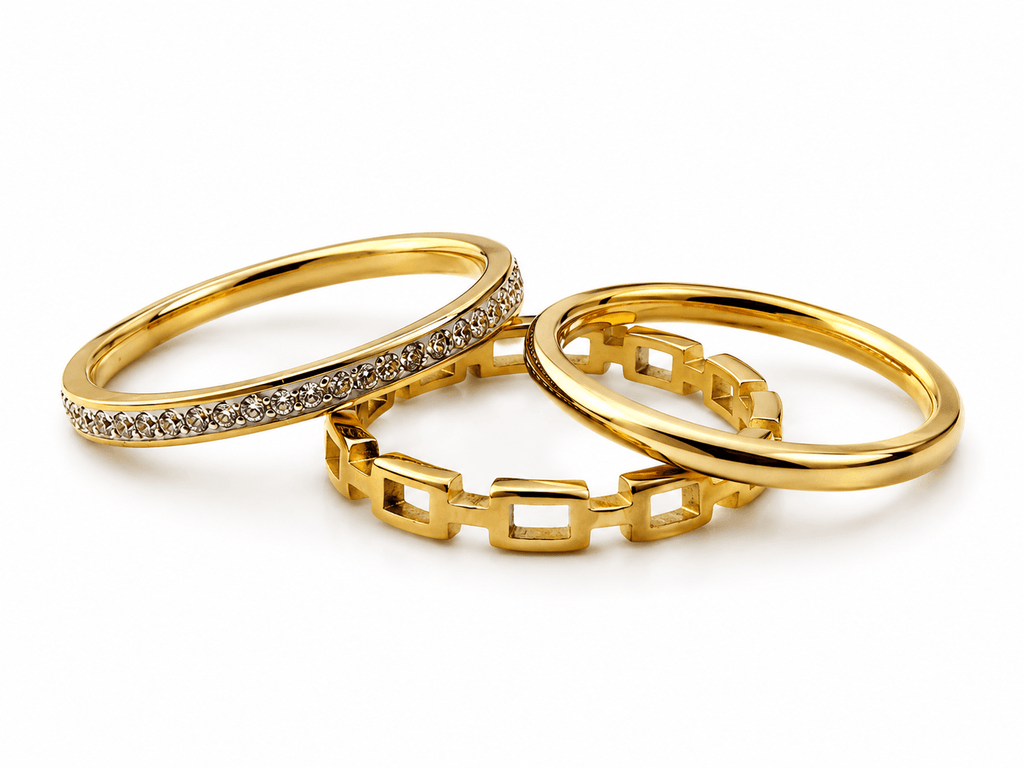 Luxe Chain Ring 14K vergoldet