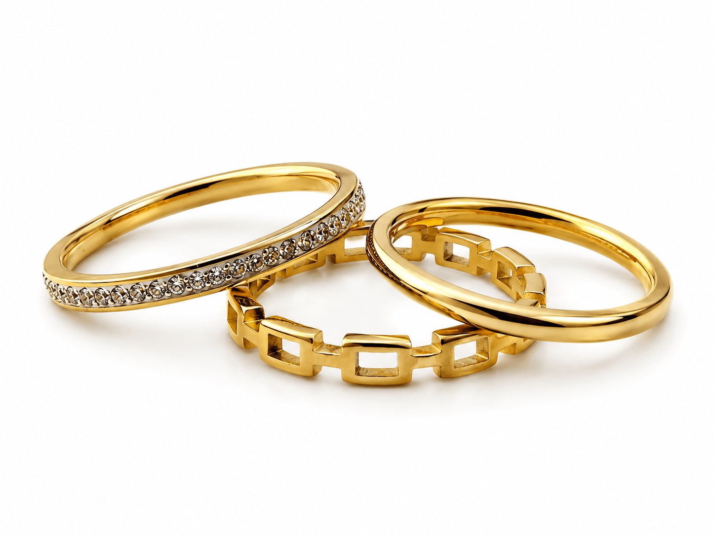 Luxe Chain Ring 14K vergoldet