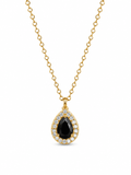 Midnight Drop Necklace 14K vergoldet