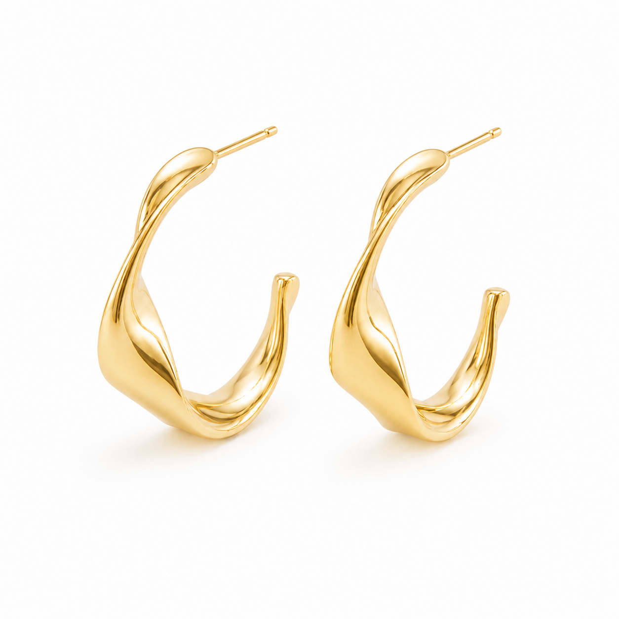 Aura Twist 14K vergoldet