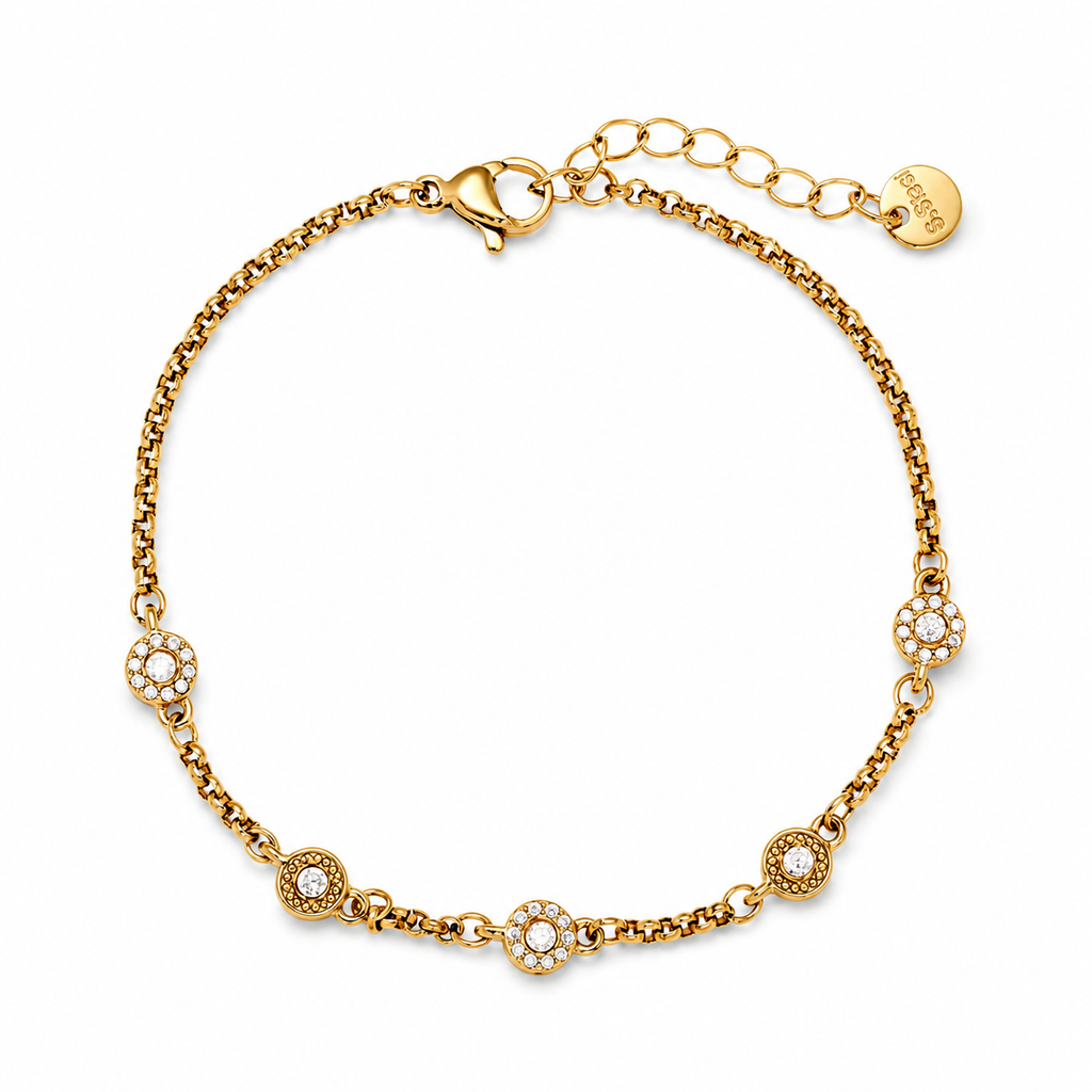 Liora Luxe Bracelet 14K vergoldet