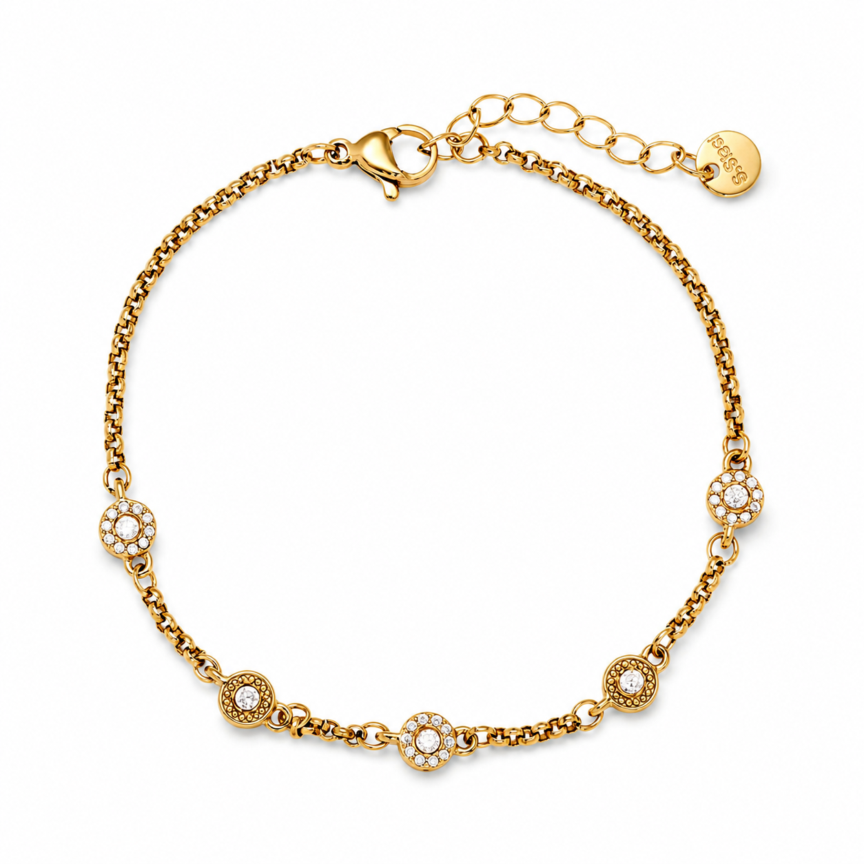 Liora Luxe Bracelet 14K vergoldet