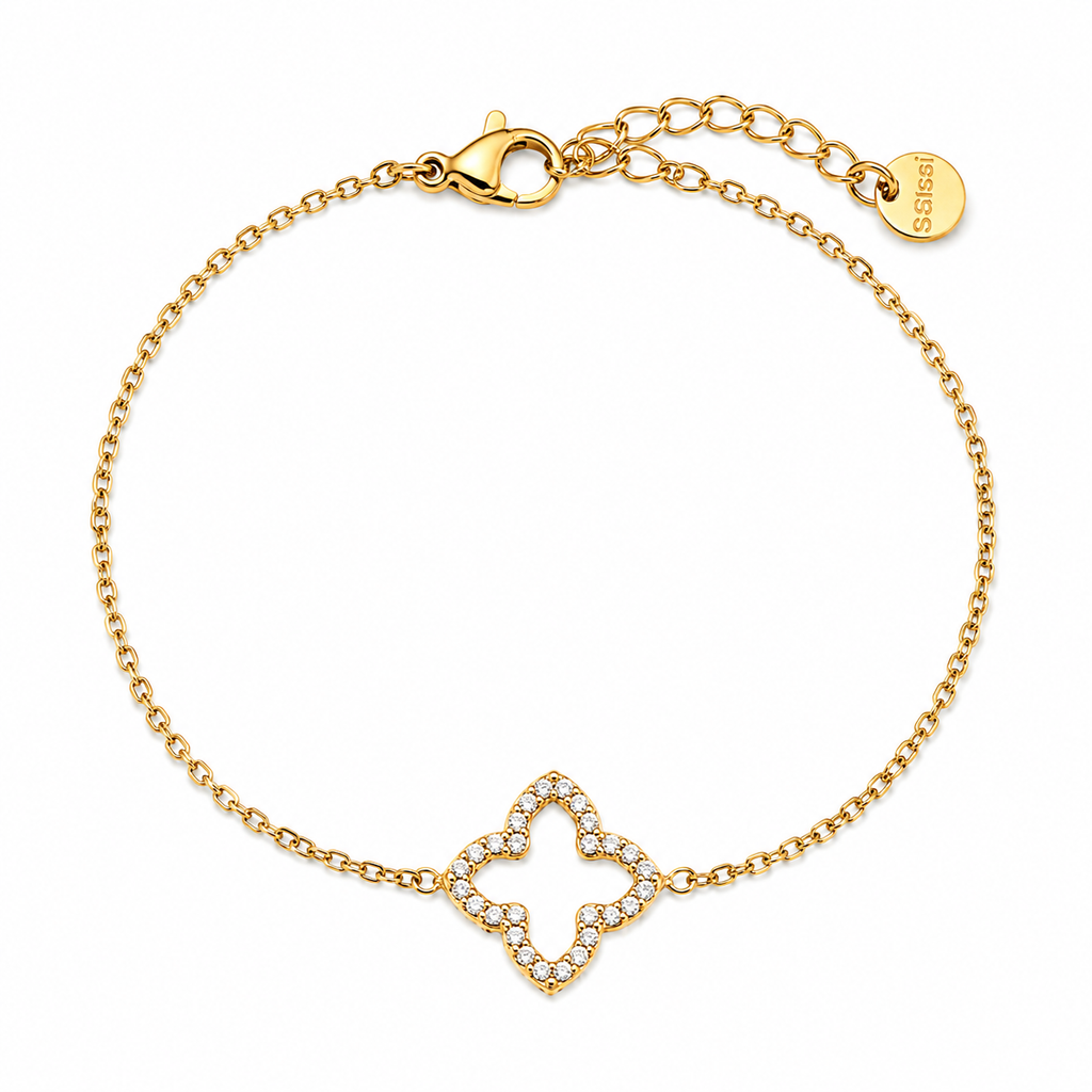 Lucky Luxe Bracelet 14K vergoldet