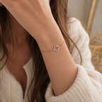Lucky Luxe Bracelet 14K vergoldet