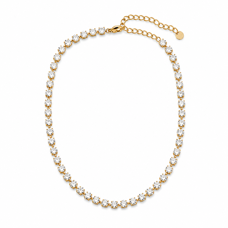 Celestia Kette 14K vergoldet