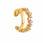 Aurelia Spark Ear Cuff 14K vergoldet