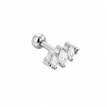 Diamond Trio Piercing 14K vergoldet