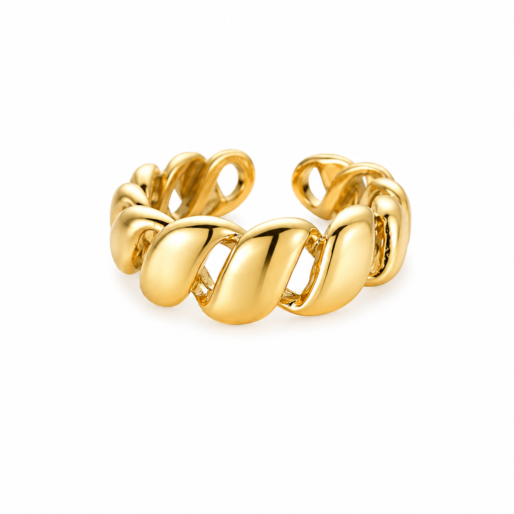 Aurora Gold Ring 14K vergoldet