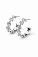Luxe Chain Hoop Edelstahl