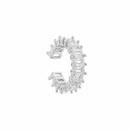 Silver Bloom Ear Cuf 14K vergoldet