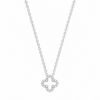 Aurora Clover Necklace 14K vergoldet