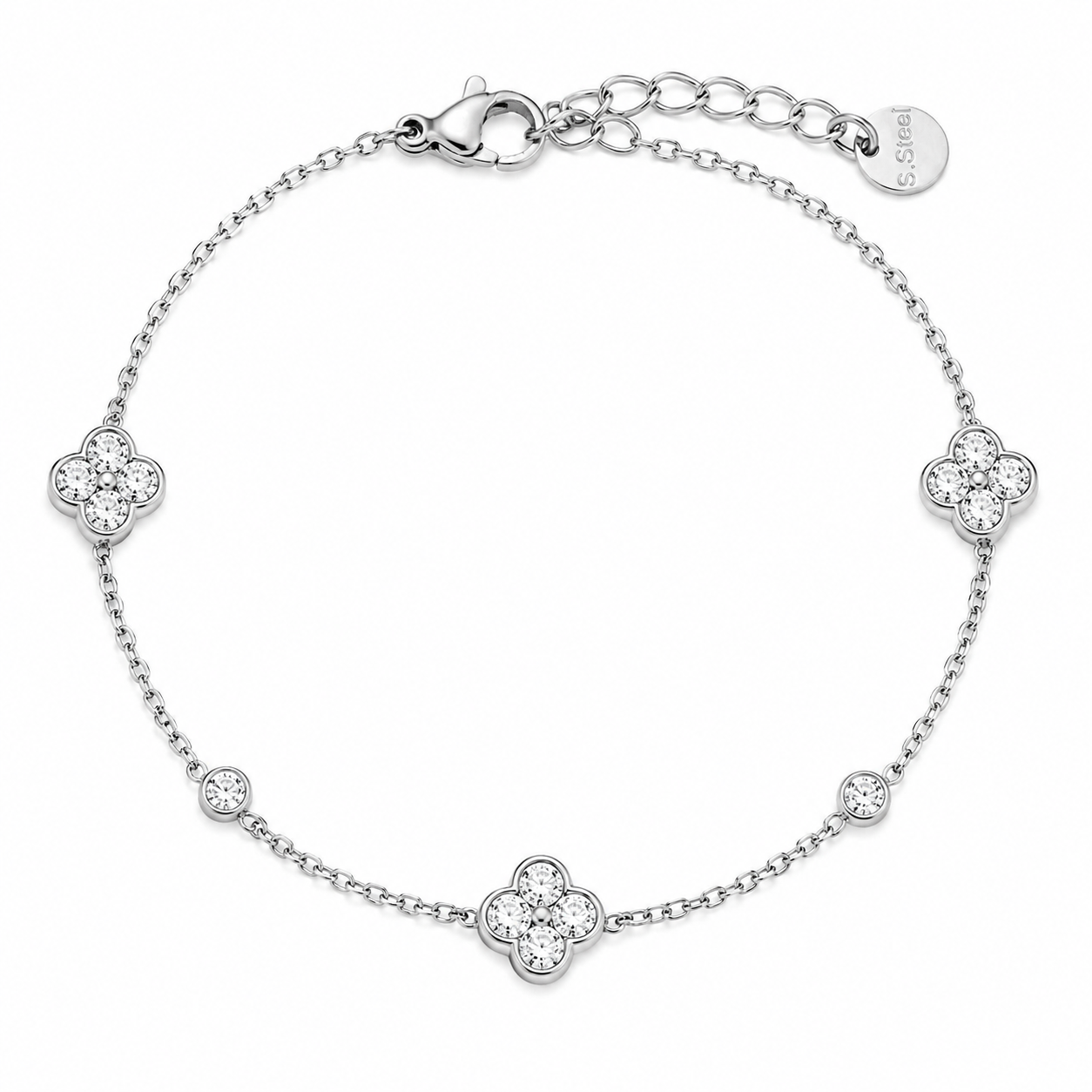 Royal Clover Bracelet 14K vergoldet