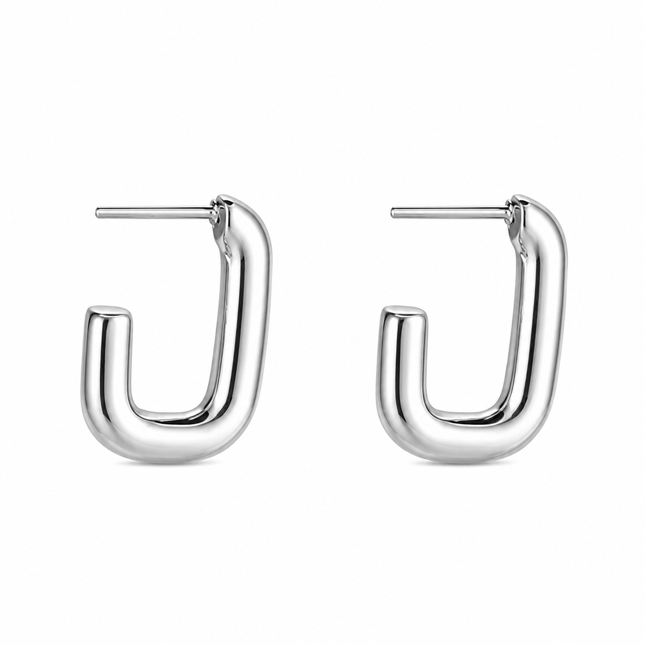 Pave Square 14K vergoldet