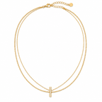 Golden Halo Necklace 14K vergoldet