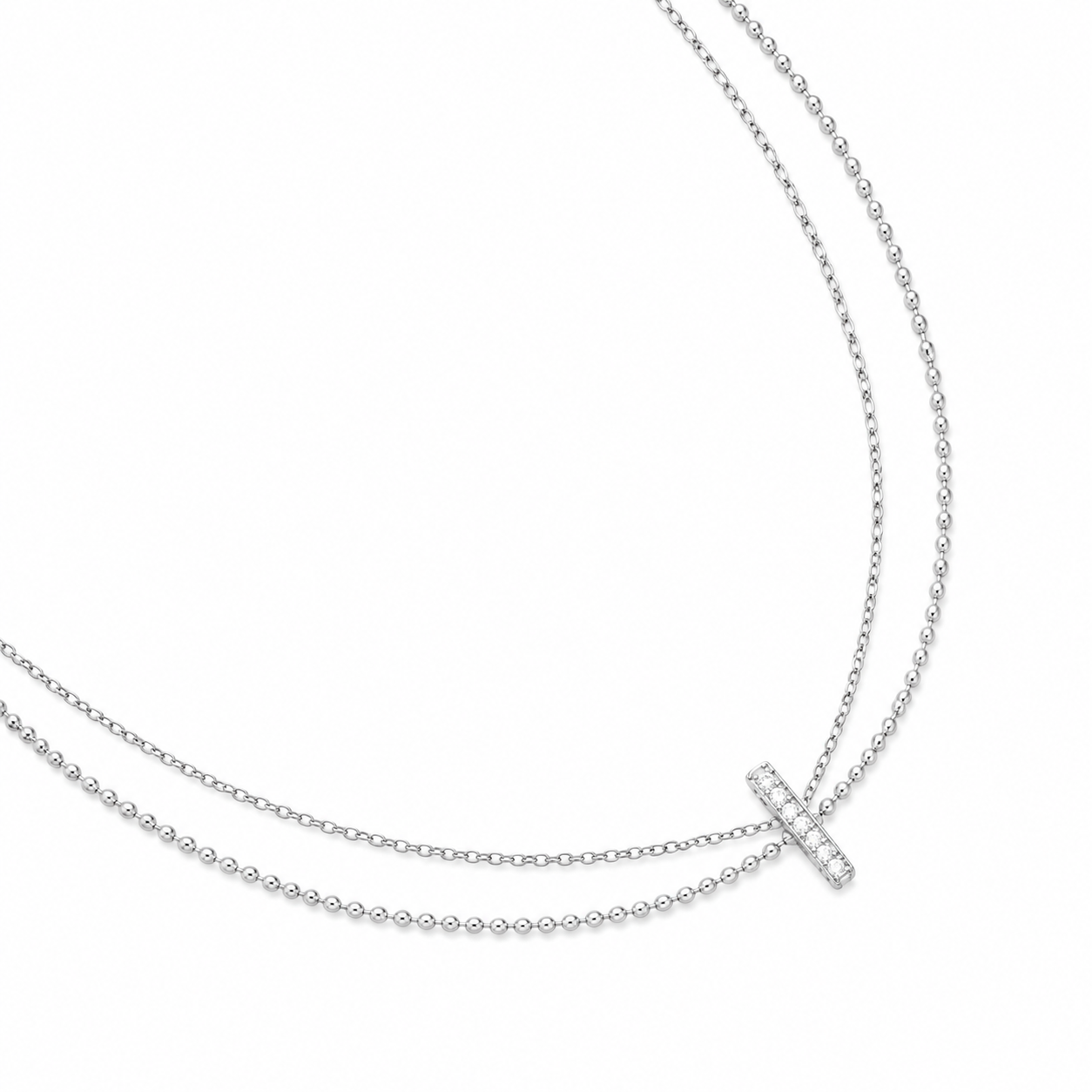 Golden Halo Necklace 14K vergoldet